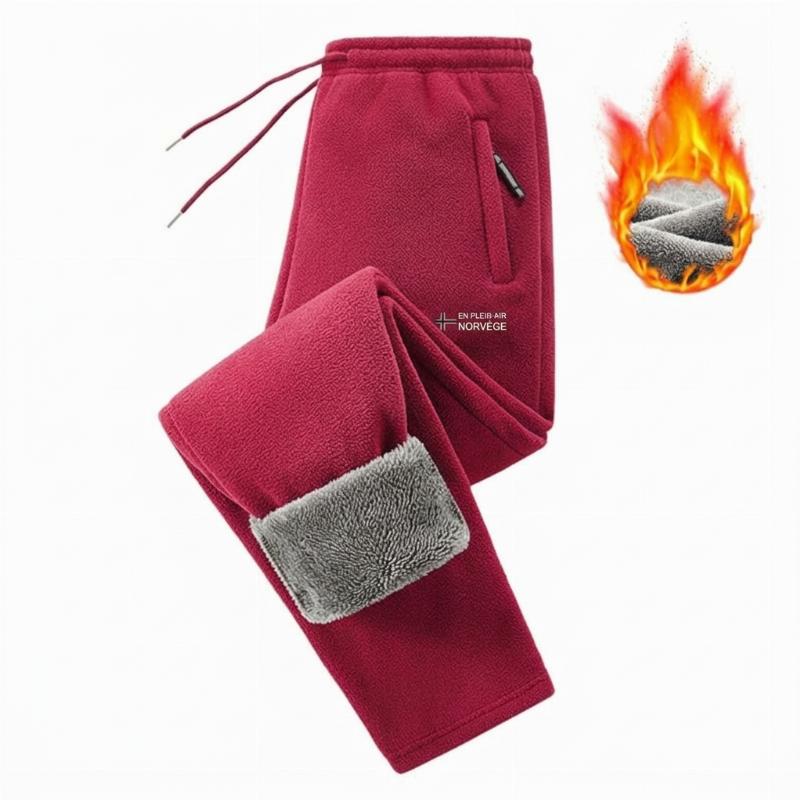 ❄️ Chaud et doux | Pantalon unisexe en polaire épaisse