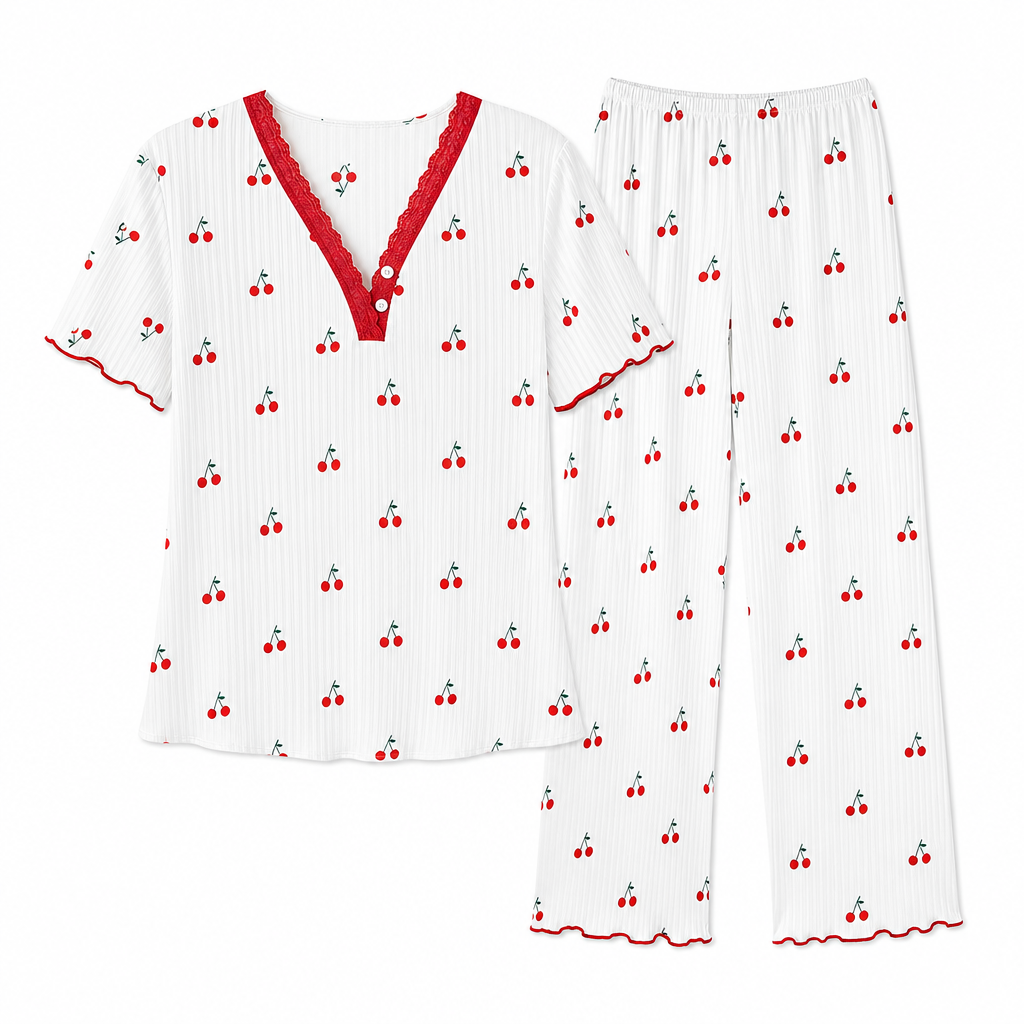 Ensemble de pyjama imprimé pour femme
