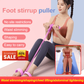 🎁21 fitness odporových pásů – 4 trubkové pedály na kotníky