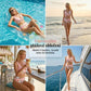 Zářte na pláži – Dámský květinový bikinový set s vysokým pasem – platba na dobírku 👙🌺