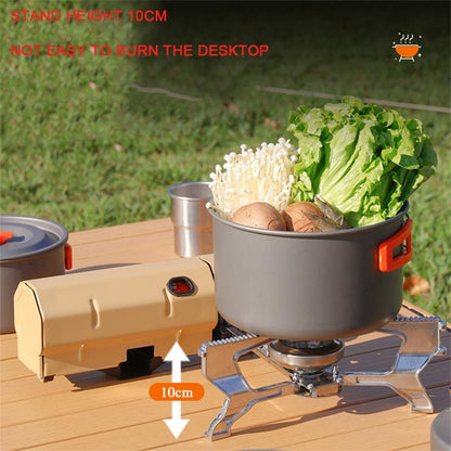🏕️ Skládací turistický vařič 🔥🍲