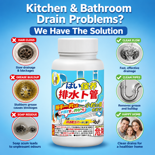 Effervescent tablets for deodorising drain pipes
