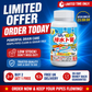 Effervescent tablets for deodorising drain pipes
