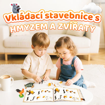 🐞Dětské hračky na sestavování hmyzu a zvířat🦋