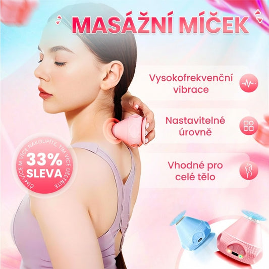 🔥 Elektrická adsorpční fasciální koule – dokonalá relaxace pro svaly a tělo!