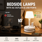 💡 3 v 1 noční lampa – Svítí, nabíjí a organizuje