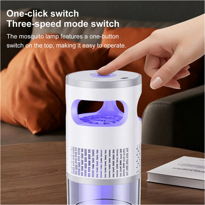 🦟 Užijte si spánek bez komárů – Bionická UV lampa na hubení komárů s nočním světlem (bez chemie, tichá) – platba na dobírku 🌙🔌