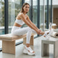 👡 Dámské sandály – šikmý podpatek a otevřená špička | Letní styl ☀️🌸✨