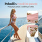 Zářte na pláži – Dámský květinový bikinový set s vysokým pasem – platba na dobírku 👙🌺