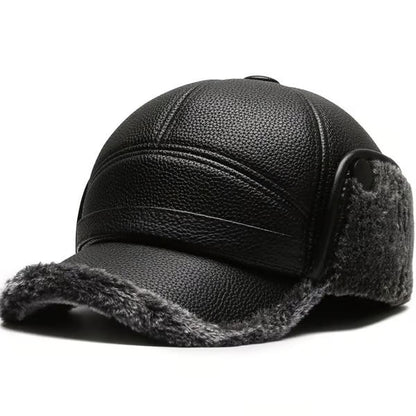 ⛄️🧢Bonnet d'hiver rétro pour homme avec oreillettes