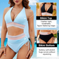 👙 Bikiny s Vysokým Pasem – Retro & Tvarující | Tropické Vzory 🌺✨🏖️