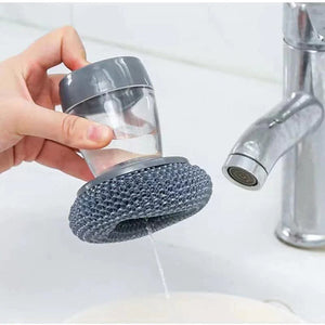 ✨ 🧼 Kuchyňský dávkovač mýdla s kartáčkem na ruce 👨‍🍳👍
