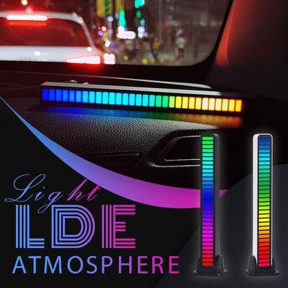 🎵✨ Dynamické LED páskové osvětlení aktivované hlasem ✨🎵