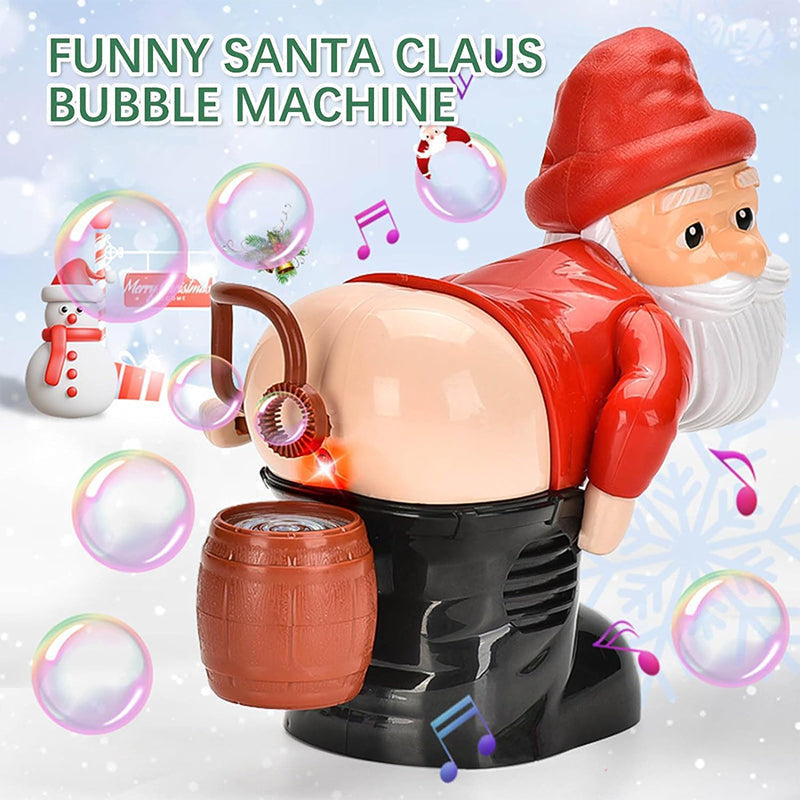 🎅Early Christmas - 49% OFF🎄Funny Santa Bubble Blowing Machine