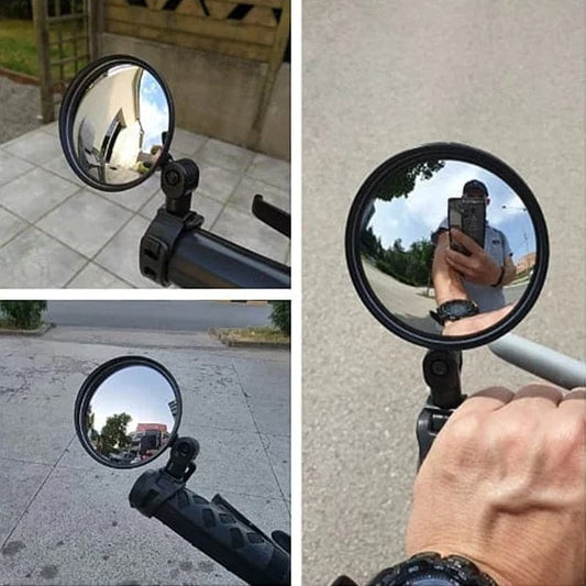🚲Nejprodávanější 360° zpětné zrcátko na kolo – antivibrační, univerzální montáž, snadná instalace, levé/pravé provedení