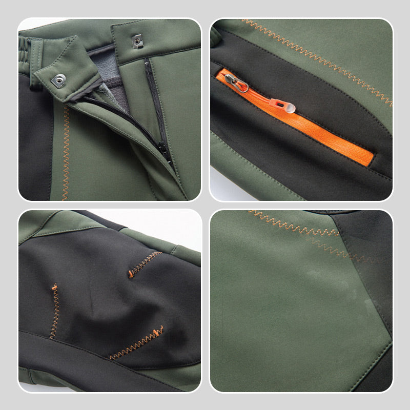 📢📢50 % de réduction !!⏰ Pantalon de randonnée coupe-vent, imperméable et chaud 🏔️🌧️