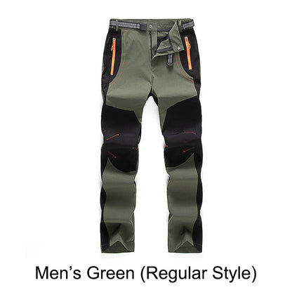 📢📢50 % de réduction !!⏰ Pantalon de randonnée coupe-vent, imperméable et chaud 🏔️🌧️