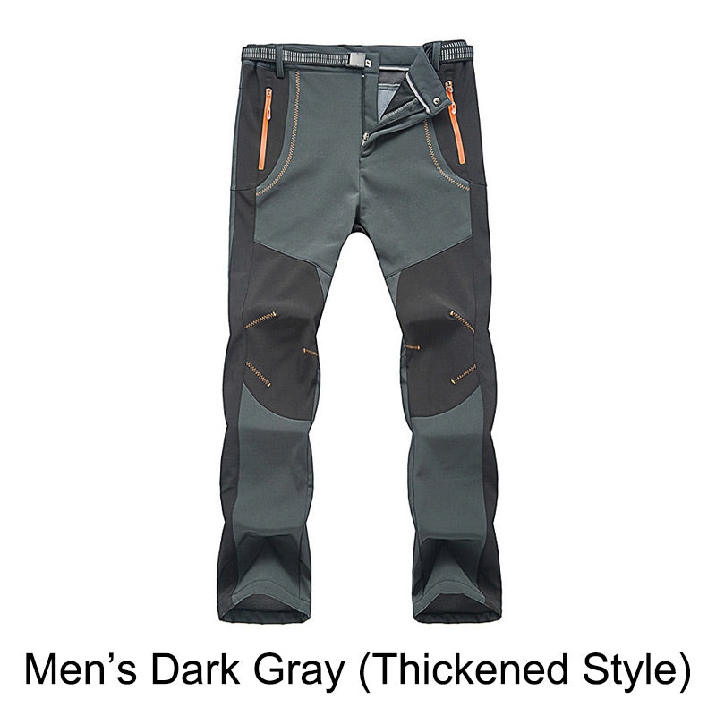 📢📢50 % de réduction !!⏰ Pantalon de randonnée coupe-vent, imperméable et chaud 🏔️🌧️