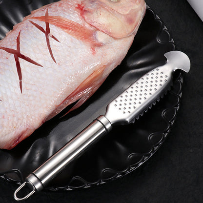 🐟Kupte 1 a získejte 1 zdarma🐟Nerezová šupina a nůž na ryby - snadné použití! 🔥