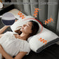 🛏️ Ergonomický opěrný polštář na spaní – Měkký paměťová pěna, pro lepší držení krku & spánku | Pro každou polohu, snímatelný pratelný potah ✨💤🦴