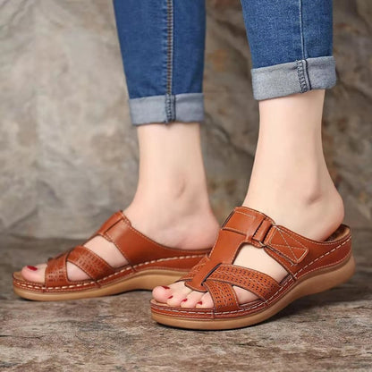 💥 ﻿ Dámské kožené sandály Premium