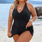 🩱 Dámské plus size jednodílné plavky s ohlávkou – Elegantní, tvarující, UV ochrana ☀️🏖️