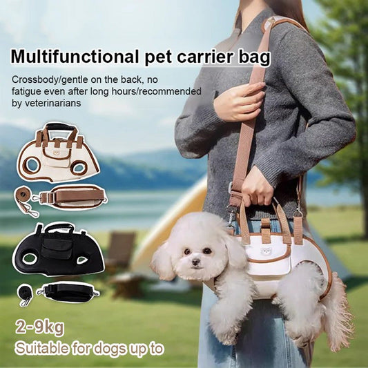 🐕 Přenosný prodyšný batoh pro mazlíčky – Bezpečný, pohodlný, ventilační💨🎒