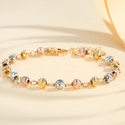 💎 Elegantní korálkový náramek pro ženy – přírodní kameny/krystaly, nastavitelný, ručně vyrobený  ✨🎁