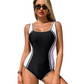 Women's Color Block One-piece Swimsuit