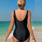 Women's Color Block One-piece Swimsuit