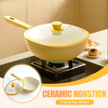 🍳Keramická nepřilnavá pánev s víkem