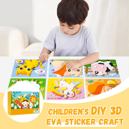Dětská DIY 3D EVA pěnová samolepka