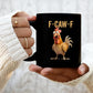 F-Caw-F Vtipný hrnek s kuřetem