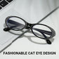 Čtecí brýle Cat Eye s filtrem modrého světla