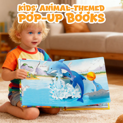 📚 Kouzelná 3D zvířecí kniha – příběhy ožívají před očima!🎁