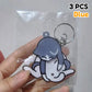 Cute Rotating Cat Keychain with Pull-Out