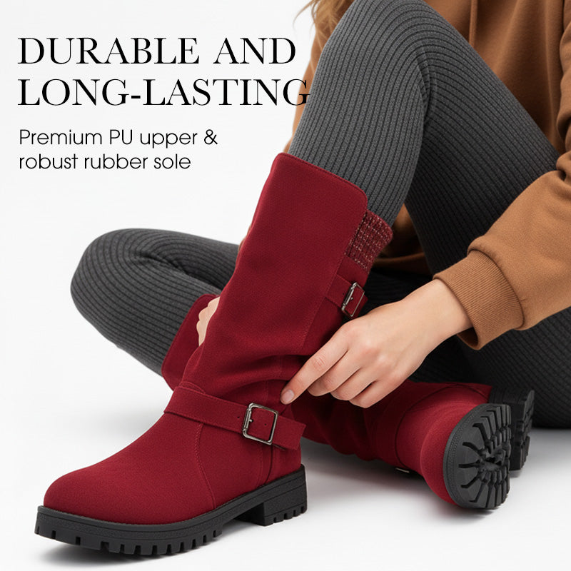 👢 50% OFF MAINTENANT ! 🔥Bottes en daim pour femme 🍂