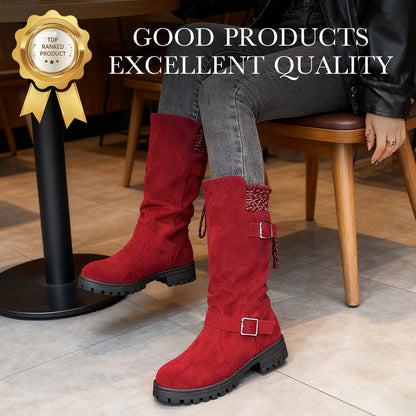 👢 50% OFF MAINTENANT ! 🔥Bottes en daim pour femme 🍂