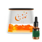 Aromatický difuzér a zvlhčovač vzduchu Salt Rock Flame Effect