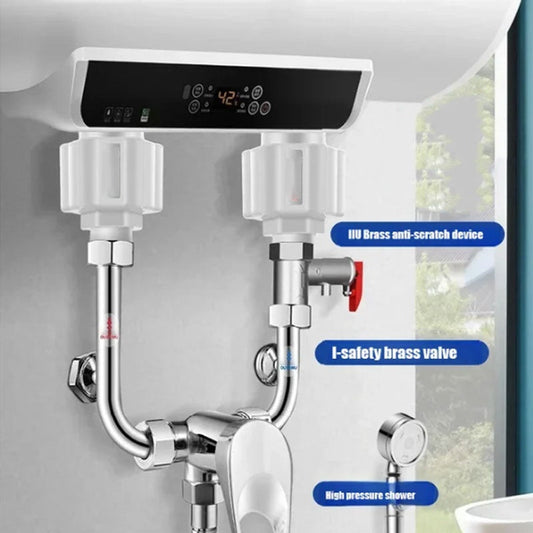 2 ks ohřívač vody proti elektrickému proudu, dělicí stěna