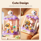 Roztomilý automat na zvířátka pro děti s panenkami a kapslemi