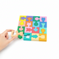 Dřevěné geometrické puzzle pro batolata