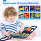 Plstěné puzzle Learning Busy Board