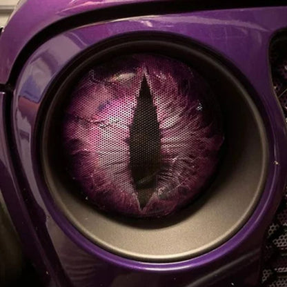 Nálepky na přední světla Beast Eyes (1 pár)