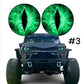 Nálepky na přední světla Beast Eyes (1 pár)