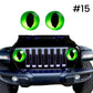 Nálepky na přední světla Beast Eyes (1 pár)