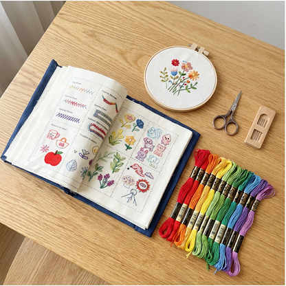 🌈DIY vyšívací steh cvičný set