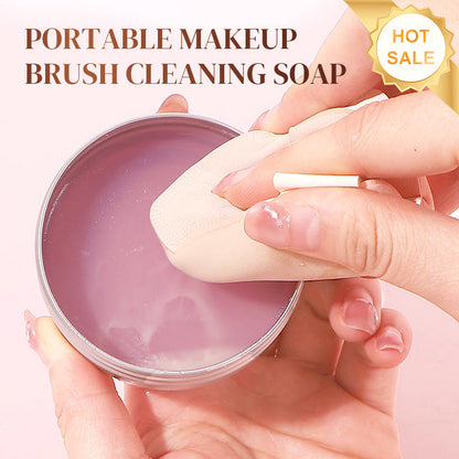 🧼 Přenosné mýdlo na štětce – Hloubkové čištění, šetrné k vláknu 🖌️✨