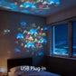 ✨ Rotující LED Projektor – Efekt Galaxie | Skladem 🌌🛌📦