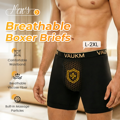👙 Pánské prodyšné boxerky – měkké, pružné a odvádějící vlhkost | Proti odírání, celodenní pohodlí ❄️✨